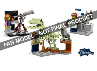 Illustration for article titled Lego Encourages Female High Education With Upcoming Ideas Set